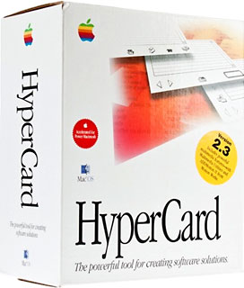 HyperCard software box illustration